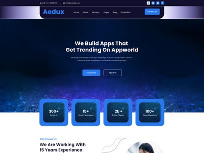 Modern Digital Agency Landing Page