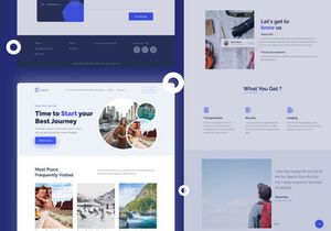 Teriplex - Landing Page Travel