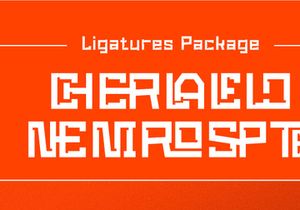 Newro Space - Modern Futuristic Display Font