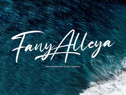 Fany Alleya - Handwritten Font