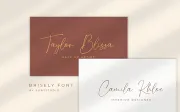 Free Brisely Handwritten Font