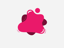 modern fluid liquid flat design