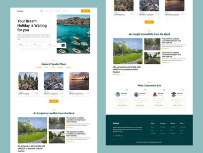 Dolano-Tour & Travel Landing Page