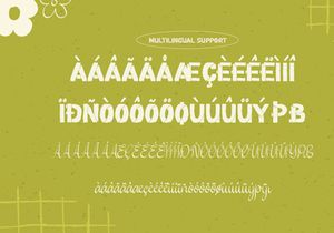 Petal Types | Fun Hand Drawn Font
