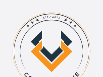 A vintage logo preview picture