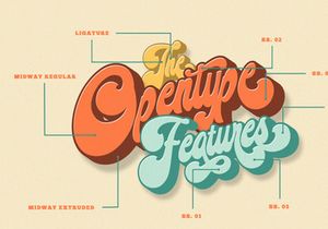 Midway | Retro Script Font