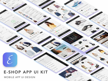 E Shop eCommerce UI Kit preview picture