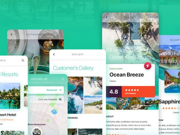 TravelGuide - A Free Travel & Directory App UI preview picture