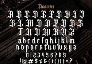 Silafejira - Blackletter Font