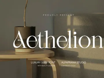 Aethelion - Serif Font preview picture