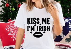 Kiss Me I'm Irish Typography