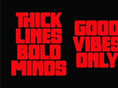 Chunky - Condensed Sans Serif Font