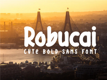Robucai - Cute Bold Display preview picture