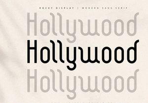Rocky Display - Modern Sans Serif Font