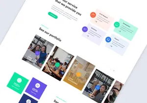 Bureau - Startup Landing Page