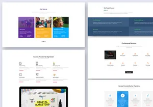 25 Services Blocks Widgets for Web UI Kit Ver-02