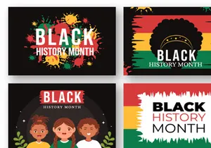 17 Black History Month Illustration