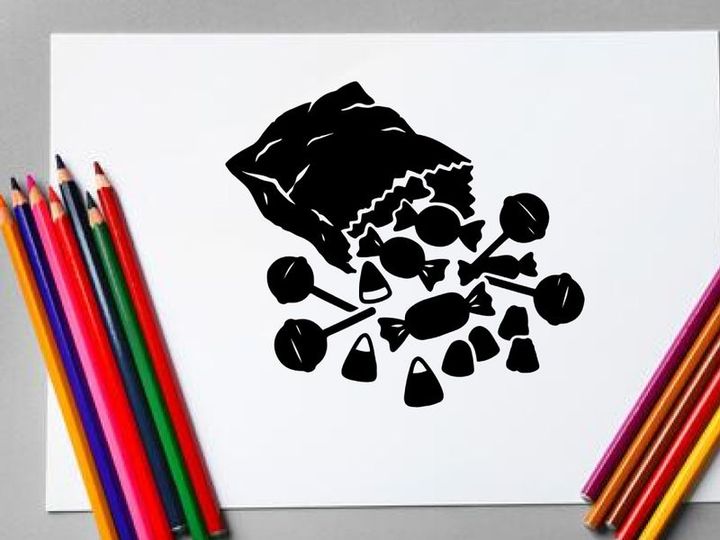 Hawthorn berries and leaves with rocks and twigs on white background