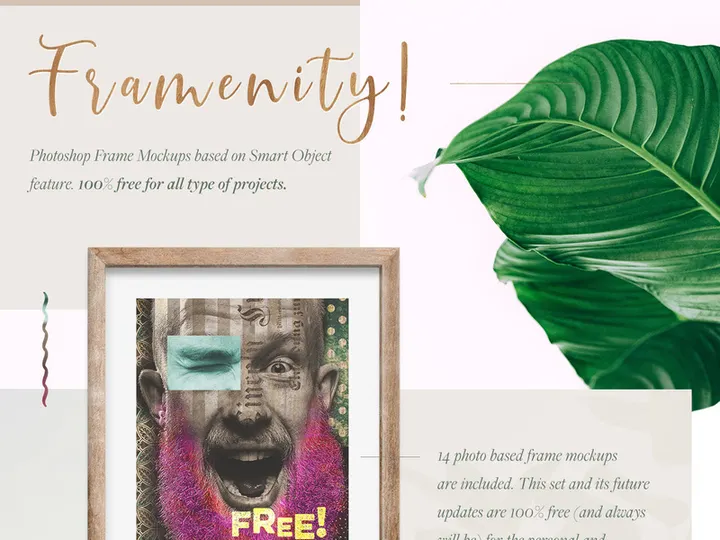 Framenity! - Free Frame Mockups Set