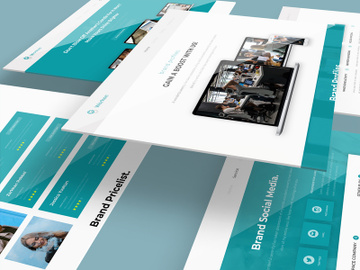 Workon Web UI kits Template Design preview picture