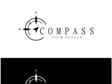 compass icon isolated on background.modern flat compass pictogram,business,marketing,internet concept.trendy simple vector symbol for websitedesign or button to mobile app.logo illustration.
