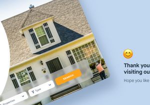 Oemahku - Hero Real Estate Landing Page
