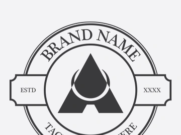 A vintage logo preview picture