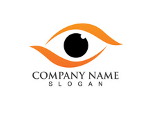 Eye Care vector logo design