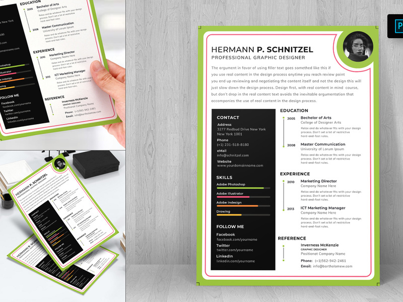 Resume CV Template-44