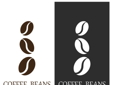 Premium coffee bean logo design. preview picture