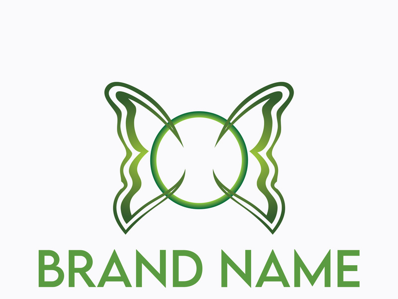 Butterfly logo design