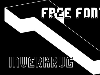INVERKRUG - Free Font