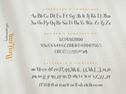 Meriyan – Elegant Serif Font
