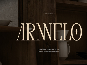 Arnnelo | Modern Display Serif preview picture