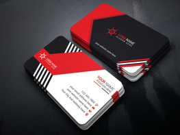 Corporate Business Card Design Template preview picture