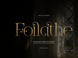 Foilathe | Elegant Display Serif preview picture