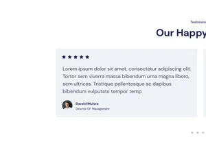 Testimonials UI KIT