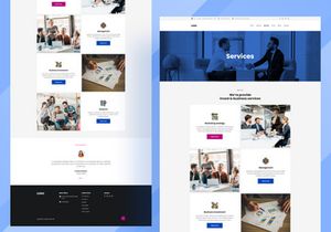 Tech Company Website UI Kit