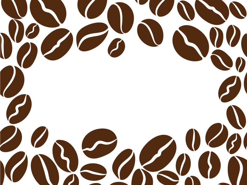 Coffee bean icon illustration