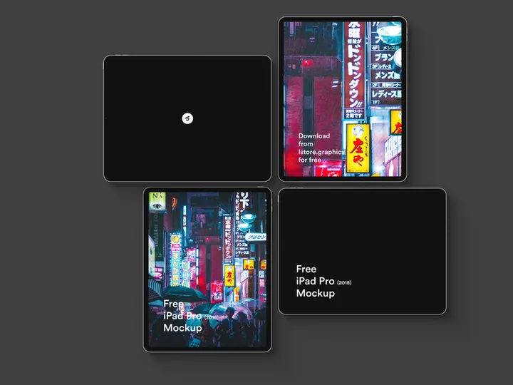 Free iPad Pro 2018 Mockup