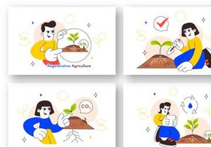 10 Regenerative Agriculture Illustration