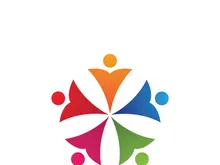 Community people logo network and social icon design template