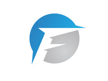 F logo and symbols template vector