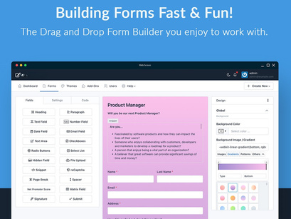 FormMaster Suite v1.0 -  Advanced Form Builder and Manager