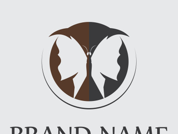 Butterfly logo design preview picture