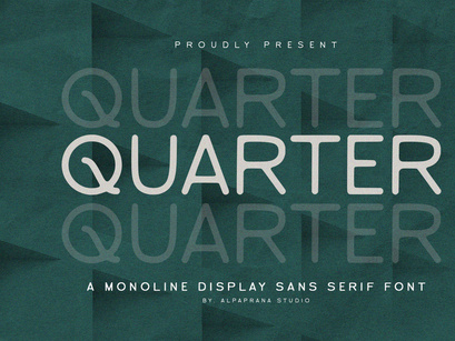 Quarter - Sans Serif