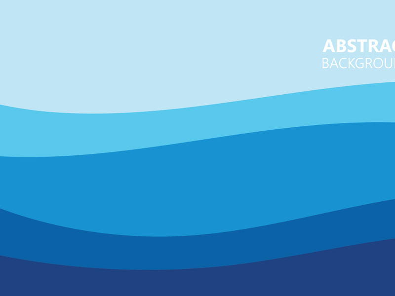 Blue wave water background wallpaper vector