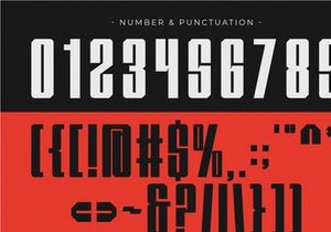 Burned - Modern Sans Serif Font