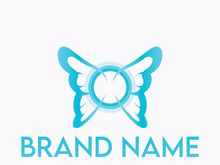 Butterfly logo design