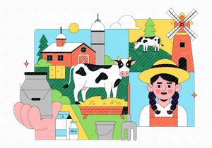 10 Ilustrasi Pertanian Harian